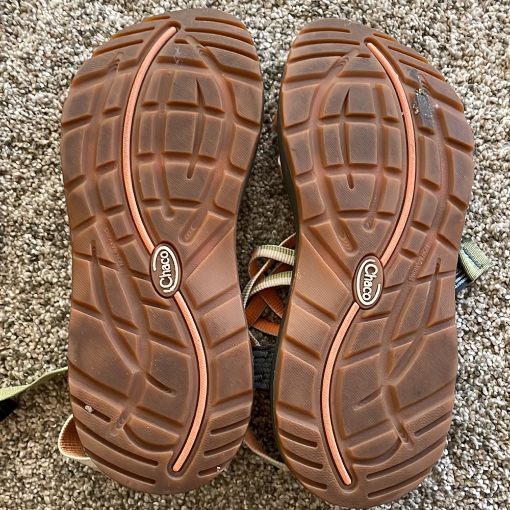 Chaco Size 7, Multi-Colored Sandals. - image 2